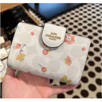 ราคา แท้100 กระเป๋าสตางค์ Coâćh C0082 กระเป๋าสตางค์ผู้หญิง กระเป๋าสตางค์ใบกลาง กระเป๋าตัง กระเป๋าเงิน (24565966205)