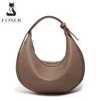 ราคา FOXER Handbag Women Sling Bag Crossbody Bag PU Leather Bag Adjustable Shoulder Straps (23845195529)