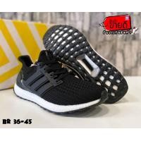 ราคา MShose รองเท้าAdidas Ultraboost สีดำล้วน รองเท้าวิ่ง รองเท้าออกกำลังกาย รองเท้าทำงาน ถ่ายจากรีวิวสินค้าจริง100 (17356280247)