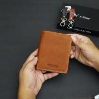 ราคา Fifteen Sixteen กระเป๋าสตางค์ หนังแท้ 100 กระเป๋าสตางค์ผู้ชาย ทรงตั้ง 4 พับ Wallet จุเยอะ หนังชาร์มัว นุ่ม genuine leather มีรับประกัน (615628626)