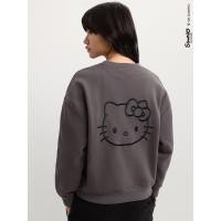 ราคา Pomelo Hello Kitty เสื้อแขนยาวปักลาย Pomelo Hello Kitty Embroidered Sweatshirt (24464189991)
