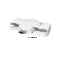 ราคา เครื่องอ่านบัตรประชาชนแบบพกพา รุ่น ACR39U NF เชื่อมผ่าน USB Type C รองรับ Authen by NHSO JDID พอร์ต TYPE C (24761875314)