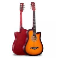 ราคา กีตาร์สำหรับมือใหม่ 38 นิ้วพร้อมกระเป๋ากีต้าร์โปร่งกีต้าร์โปร่ง 38 นิ้วครบชุด Acoustic guitar (9140284152)