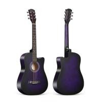 ราคา กีตาร์สำหรับมือใหม่ 38 นิ้วพร้อมกระเป๋ากีต้าร์โปร่งกีต้าร์โปร่ง 38 นิ้วครบชุด Acoustic guitar (23055132160)
