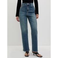 ราคา Pomelo กางเกงยีนส์ทรงตรง High Waisted Jeans (24885077787)