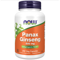 ราคา โสม Panax Ginseng Extract 500 MG 100 250 Capsules by NOW FOODS (23206863213)