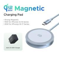 ราคา UGREEN MPP 15W QI2 25W Wireless Charger Wireless Charger Qi2 2 for iPhone 17 16 15 14 Pro Max Model 55206 (24968628182)