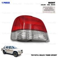 ราคา ไฟท้าย เสื้อไฟท้าย ของแท้ สีแดงขาว สำหรับ โตโยต้า Toyota Sport Rider 4WD SUV Wagon 5L LN165 ปี 1998 2001 (21437389572)