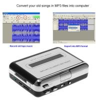 ราคา USB Cassette Converter Cassette Tape to MP3 Converter HiFi Sound Quality Portable Music Player with Earphone (24207558659)