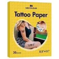 ราคา Customize MECOLOUR Printable Temporary Tattoo Paper 8 5 X11 5 Sets for Inkjet printer DIY Image Transfer Decal Paper for Skin For Halloween Celebrate Festivals Parties Birthday BashesNew Year (2406968