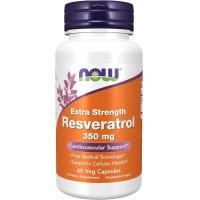 ราคา NOW Foods Extra Strength Resveratrol 50 mg 200 mg 350 mg 60 Veg Capsules (22490735980)