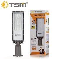 ราคา โคมไฟถนนมีเซ็นเซอร์ โคมไฟ ไฟถนน LED 50W 100W 150W 200W ปรับองศาได้ ไฟถนน รุ่น TSM AC50STSM AC100S (24565103285)