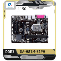 ราคา เมนบอร์ด 1150 MAINBOARD GIGABYTE GA H81M S2PH DDR3 (19380035070)