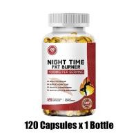ราคา Omilay Night Time Fat Burner Burner ผลิตภัณฑ์เสริมอาหาร Appetite Suppressant Fat Burn แคปซูล 120 Vegetarian Capsules (24655664620)
