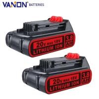 ราคา 20V Max Battery 3 8Ah Lbxr20 Replacement for Black Decker Cordless Tools Lithium Lbxr20 Lb20 Lbx20 Lst220 Lb2x4020 38611 (25005020083)