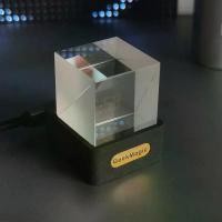 ราคา GeekMagic GIFTV Crystal Cube จอแสดงผลภาพโฮโลแกรมเดสก์ท็อปสถานีอากาศอัจฉริยะนาฬิกาดิจิตอลพร้อมอัลบั้มภาพเคลื่อนไหว GIF (23271018392)
