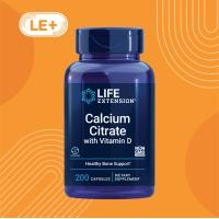 ราคา Just In Ships Now Life Extension Calcium Citrate with Vitamin D 200 capsules (22190656233)