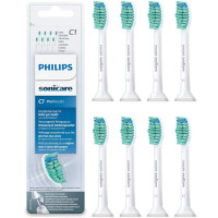 ราคา Philips Electric Toothbrush Replacement Brush Sonicare Pro Results Brush Head HX6018 Standard Set of 8 (24602488062)