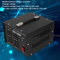 ราคา หม้อแปลงไฟฟ้ากระแสสลับหลายตัวป้องกันแหล่งจ่ายไฟทองแดงบริสุทธิ์ Step Up Buck Regulator 1000W AC110 120V AC220 240V (19597829485)