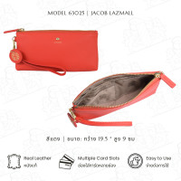 ราคา JACOB กระเป๋าสตางค์สตรี สีแดงตรุษจีน รุ่น 63025 (24819713646)