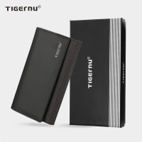 ราคา กระเป๋าเงินทรงคลัทช์ยาวกระเป๋าสตางค์สำหรับผู้ชายจาก Tigernu ชายแฟชั่นกระเป๋าสตางค์ใส่เหรียญ (24593316081)