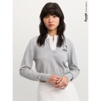 ราคา Pomelo Hello Kitty เสื้อโปโลทรงครอป Pomelo Hello Kitty Cropped Polo Top (24464100918)