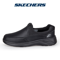 ราคา Skechers สเก็ตเชอร์ส รองเท้าผู้ชาย Men Spring and Autumn Leisure Sports Walking Shoes Non slip Soft Sole Shoes 253721 BBK Air Cooled Arch Fit Classic Fit (22489673697)