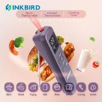 ราคา INKBIRD 3 in 1 Instant Meat Thermo meter Infrared Read Thermo meter IHT 1M Digital Food Thermo meter with Meat Probe Alarm and Timer for BBQ Cooking Grilling Pizza Oven Kitchen (24329491856)