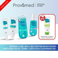 ราคา SET Provamed Bio Acne Moist Retinol 40g Toner 200ml Gotu Cleansing 120ml (24813508138)