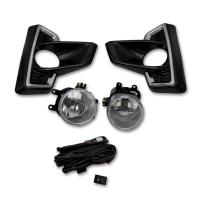 ราคา ชุด ไฟสปอตไลท์ สี ดำ โครเมี่ยม ใส่ โตโยต้า ไฮลัค รีโว่ ร้อคโค่ สำหรับ โตโยต้า ร็อคโค รีโว Toyota Hilux Rocco SR5 ปี 2017 2019 (2366626540)