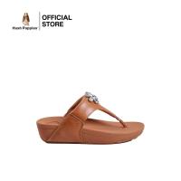 ราคา Hush Puppies รองเท้าผู้หญิง รุ่น HP PWSFQ5555F สีน้ำตาล รองเท้าแตะแบบสวม (23990817975)