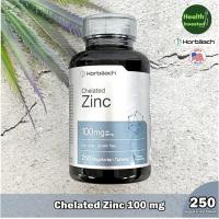 ราคา Horbaach Chelated Zinc 100 mg 250 Vegetarian Tablets คีเลต ซิงค์ (21397927638)