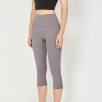 ราคา Arokaya Sports Pants กางเกงออกกำลังกายขา 5 ส่วน กางเกงกีฬา โยคะ ยืดหยุ่นสูง รุ่น Mae AU5002 (17083355588)