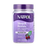 ราคา Natrol Sleep Restore gummies cherry 60gummies and 60 capsules (24810303394)