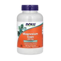 ราคา แมกนีเซียม NOW Foods Magnesium Caps 400 mg x 180 แคปซูลฟ Veg Capsules (23789528297)