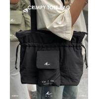 ราคา KIM CO ORIGINAL CRIMPY TOTE BAG KCBT016 กระเป๋า Tote Bag มี 3 สี ดำ ขาว โอลีฟ (24850965661)