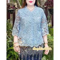 ราคา เสื้อลูกไม้ ใส่ออกงาน เสื้อผู้ใหญ่ใส่สวยสง่า (24267119347)