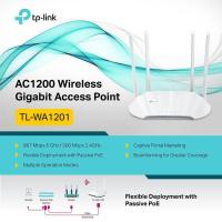 ราคา ACCESS POINT แอคเซสพอยต์ TP LINK TL WA1201 AC1200 Dual Band Wi Fiเป็น Router ที่ขยายสัญญาณความเร็วไร้สาย LIEFETIME (21910715054)