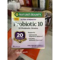 ราคา Natures Bounty Ultra Strength Probiotic 10 70 Capsules (21725065219)