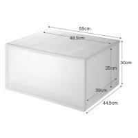 ราคา MUJI มูจิ กล่องลิ้นชักอเนกประสงค์โพลีโพรพิลีน ลิ้นชัก 55 x 44 5 x 18 24 30 CM (24915842727)