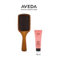 ราคา AVEDA SPECIAL SET Mini paddle brush แปรงตกแต่งทรงผม และ Nutriplenish Treatment Masque Light 10 ml มาส์กเติมความชุ่มชื้น ขนาดพกพา (24895866596)
