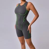 ราคา ELU 2024ใหม่ชุดบอดี้สูทชุดโยคะสำหรับผู้หญิงจั๊มสูทกีฬาสีสำหรับชุดออกกำลังกายเสื้อออกกำลังกายเสื้อสำหรับออกกำลังกายออกกำลังกายยืดหยุ่นสูง (23374474076)