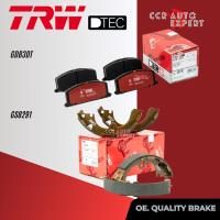 ราคา TRW Premium ผ้าดิสเบรค หน้า หลัง Toyota Corolla AE110AE111 ไฮทอร์ค ปี 1997 2000 สามห่วง GDB 3223 DT GS 8291 AE111 BP (24047388302)
