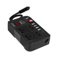 ราคา 300W Car Inverter DC 12V to AC 220V Converter Outlets 4 USB Fast Charging Universal Socket Power Adapter Inverter (23055194422)