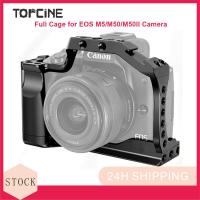 ราคา Topcine EOS กรง M50สำหรับ Canon EOS M5 M50 M50II กล้องที่มี3 8 Arri Locating And Cold Shoe Mount สำหรับไมโครโฟน ไฟ (20588212620)