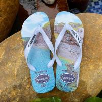 ราคา Havaianas รองเท้าแตะแบบสวมสำหรับผู้ชายและผู้หญิงในช่วงฤดูร้อนกลางแจ้งกันลื่นทนทานต่อการสึกหรอแบบลำลองแฟชั่นชายหาดแบบสวมสบาย (24431407378)