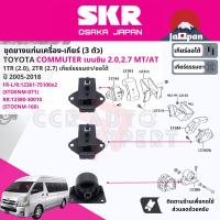 ราคา SKR Japan ยาง แท่นเครื่อง แท่นเกียร์ ครบชุด สำหรับ Toyota Commuter m เบนซิน TRH213223 1TR2TR MTAT ปี 2005 2018 มี 3 ตัว 1236175100x2 1238030010 RR คอมมิวเตอร์ (17648625622)