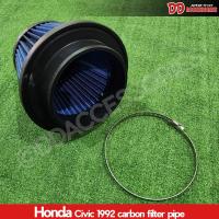 ราคา กรองงูเหลือม กรองอากาศ Civic 1992 1993 1994 1995 1996 1997 1998 1999 2000 EG EK ท่อกรองอากาศ carbon ดำ แดง น้ำเงิน (20345864460)