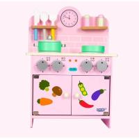 ราคา ห้องครัวของเล่นเด็ก ชุดของเล่น ชุดห้องครัวจำลอง ห้องครัวจำลองไม้ Wooden Simulation Kitchen Stove ครัวจำลองการศึกษาปฐมวัย (22848800429)