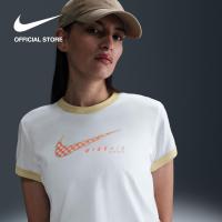 ราคา Nike Womens Sportswear Club Tee White ไนกี้ เสื้อยืดผู้หญิง สีขาว (24396982497)